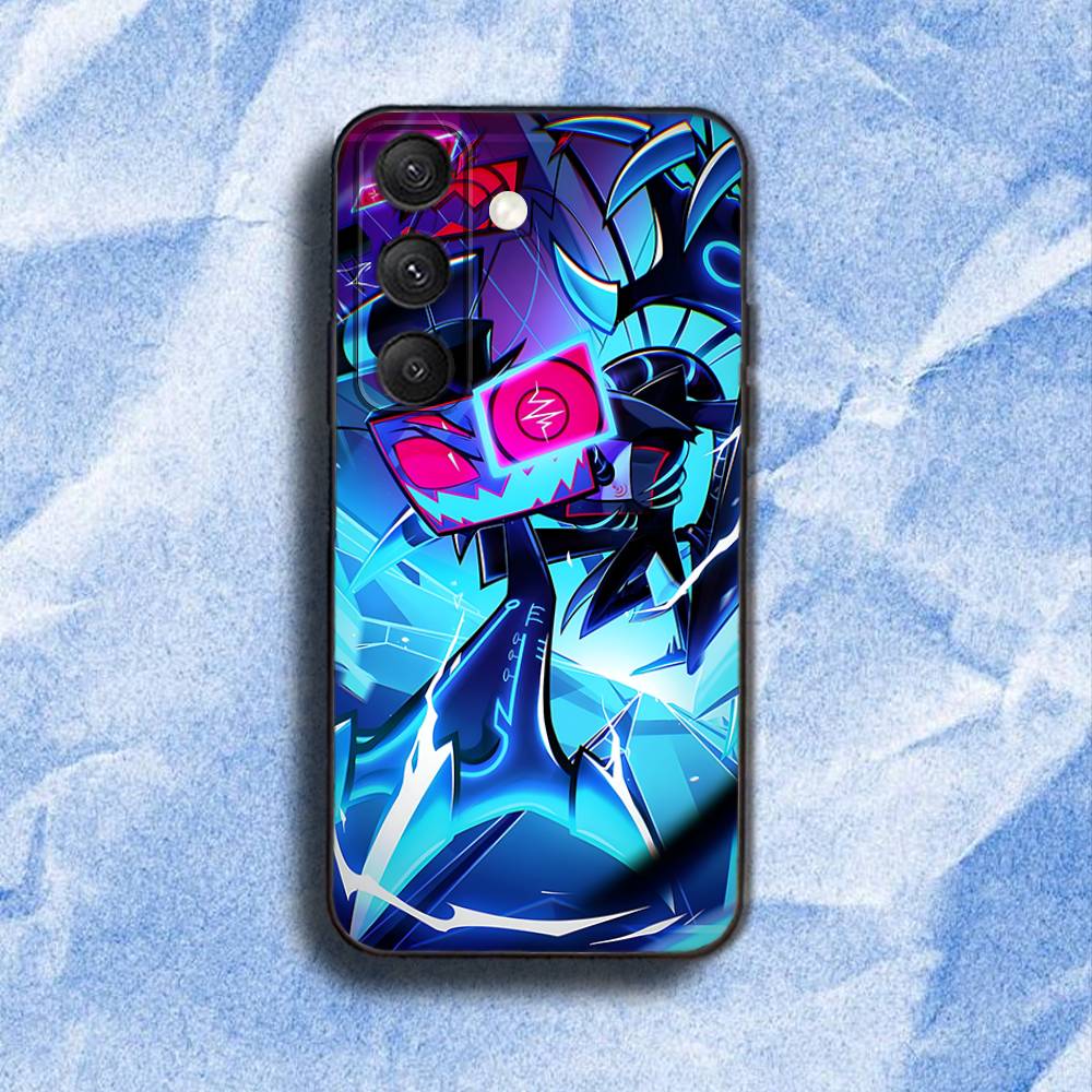 H-Hazbin Hotel V-Vox COOL Phone Case For Samsung S22,S24,S20,S25,S23,S30,S21,Ultra,Plus,Fe,Lite 4G,5G Black Soft Cover