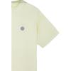 STONE ISLAND Однотонная мужская футболка с принтом логотипа, с круглым вырезом, с коротким рукавом, топ 101523757-V0152