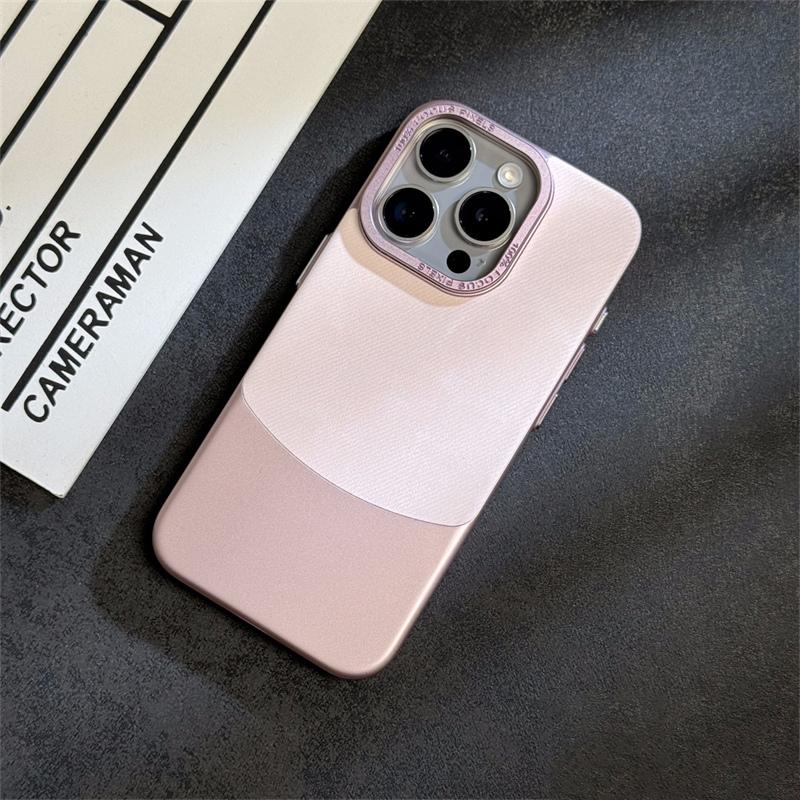 Гибридный фланелевый + жесткий чехол из поликарбоната для iPhone 15 14 13pro 12 14pro 15 Pro Max с металлической защитой линз, матовый противоударный чехол