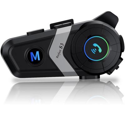 Релиз Вторая мотоциклетная гарнитура с Bluetooth Шлем Звук HIFI IPX7 Автовызов Голосовое управление 1500 мАч Включена инструкция на японском языке [2025 &