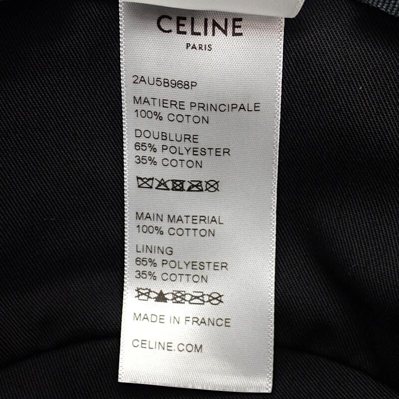 CELINE  2AU5B968P.38UB M шляпа черная мужская