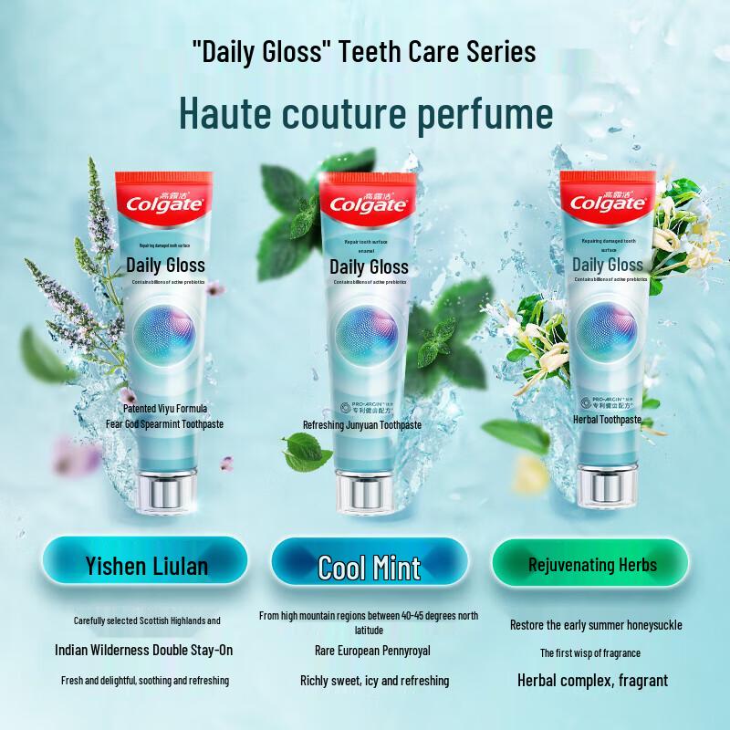 Colgate Daily Shine & Healthy Teeth Repair Toothpaste Set