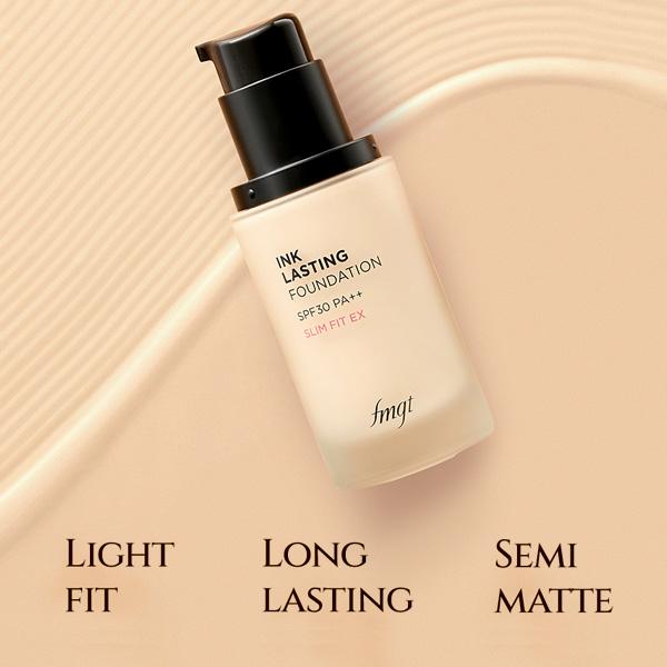 The Face Shop Fmgt Ink Lasting Foundation Slim Fit EX (5 цветов)