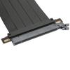 Удлинитель PCI-E 4.0 X16 Прямой угол 128 Гбит/с Защита от помех Plug and Play Кабель-удлинитель GPU для видеокарты