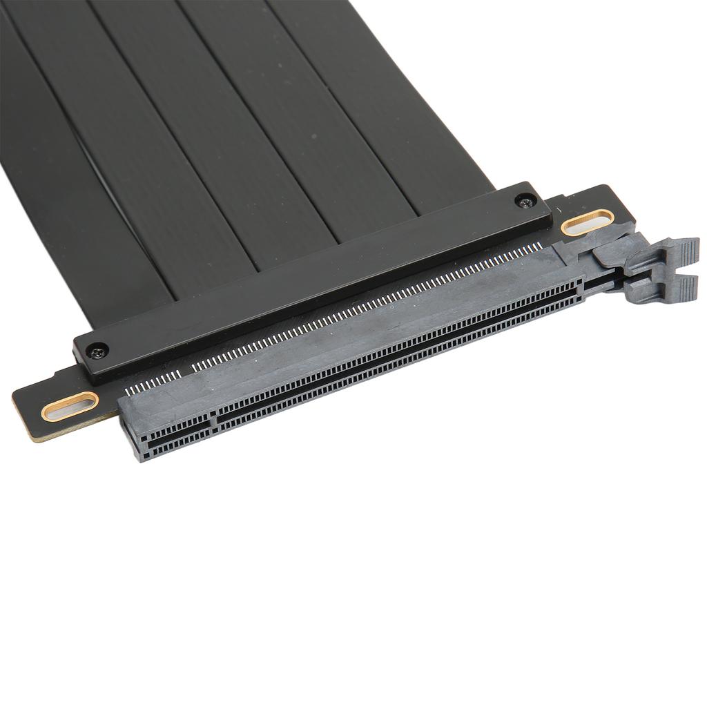 Удлинитель PCI-E 4.0 X16 Прямой угол 128 Гбит/с Защита от помех Plug and Play Кабель-удлинитель GPU для видеокарты