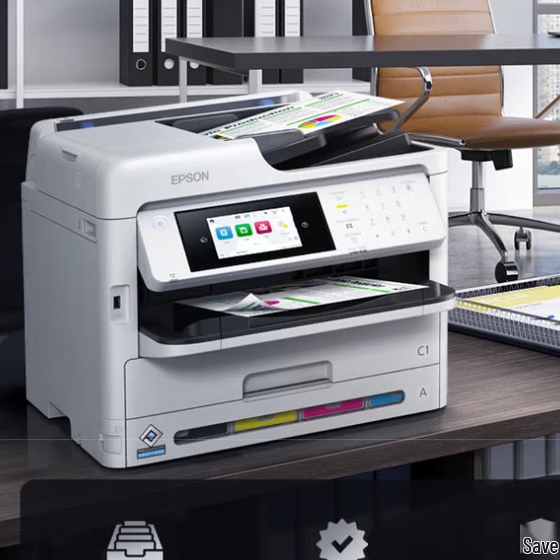 Epson WF-C5890a A4 Color Multifunction Printer CN plug (adapter included)