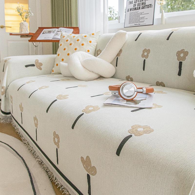 Chenille Sofa Towel All Cover Blanket Four Seasons Universal I Sofa Cover Cloth Anti-Scratching Full Cover Sofa Cover