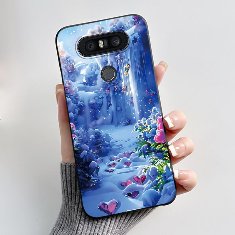 Casing For LG Q8 2017 Soft Case H970 Aesthetic Fashion Cute Cat Phone Back Cover For LG Q8 Q 8 LGQ8 Shockproof Silicone Bumper