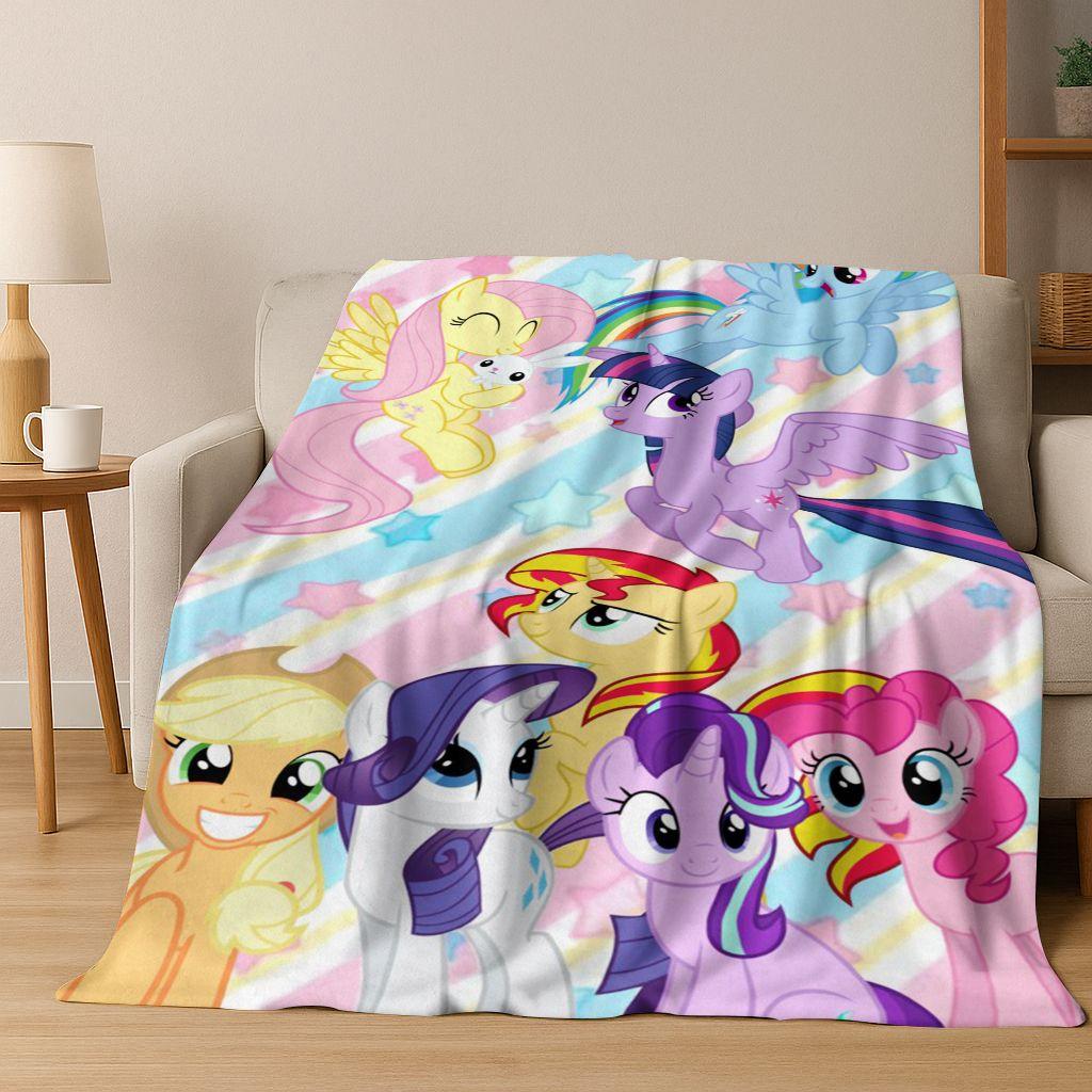 26 Стилей My Little Pony Единорог Мультфильм Фланелевое Одеяло, Теплое и Уютное Мягкое Плед для Дома Спальни Кровати Дивана Покрытие Дети