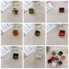 Hair Grab Clip Acetate Hair Clips Square Mini Hair Claw Retro   Daily