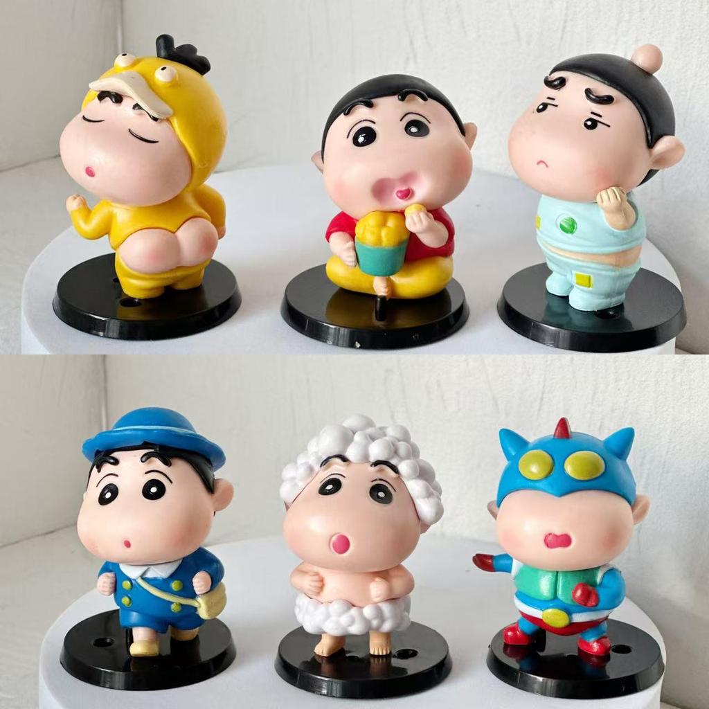 «Серия Crayon Shin-chan»: Мои украшения для машин «Мелоди», «Куро», «Собака с корицей» и «Пудинг»