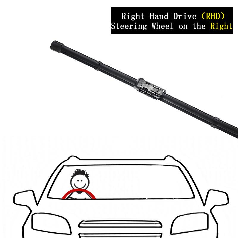 Для Volkswagen VW Jetta A6 Vento 2011 ~ 2018 передние бескаркасные щетки дворников резиновые щетки для лобового стекла