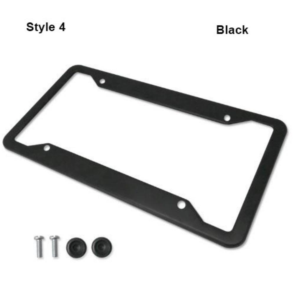 Stainless Steel Protecting License Plates 2 Hole License Plate Frame License Plate Cover