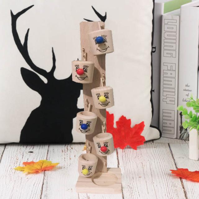 Новый интересный забавный клоун, винная бочка, ведро, башенные блоки, катящийся шар, развивающая игрушка для маленьких детей, для мальчиков и девочек, От 2 до 4 лет