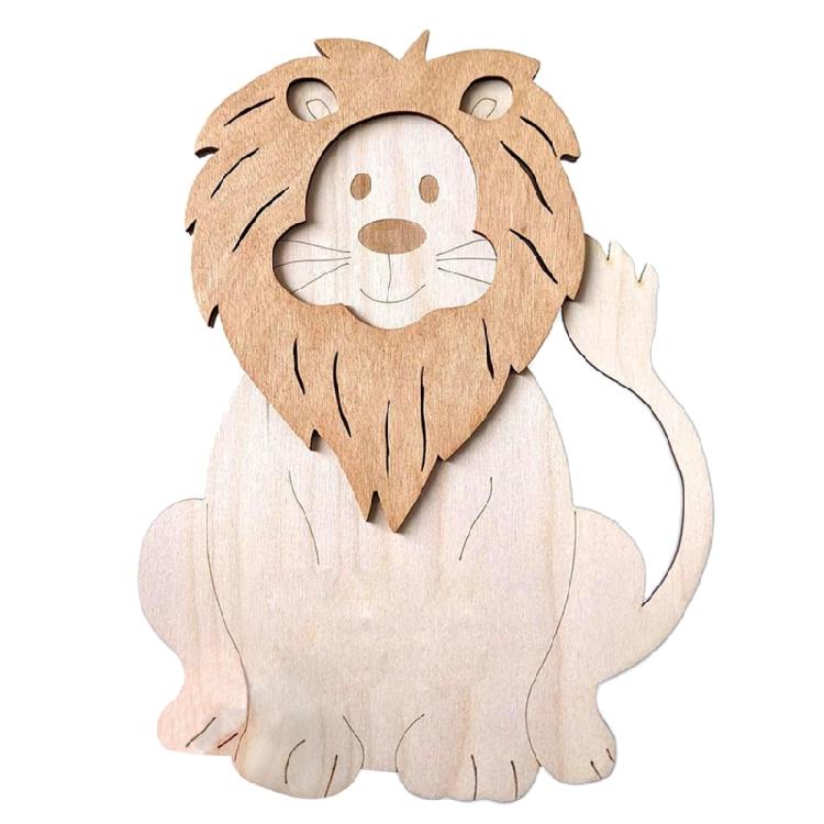Cute Animal Wall Decors Wood Wall Hangings Decorations Ornament for Childrens