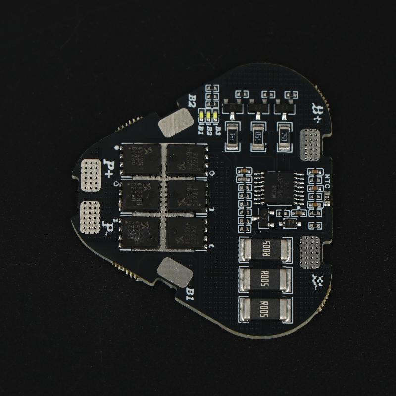 3S 60A Bms 11.1V Lithium Battery Protection Board With Balance Charge Discharge Protection For 18650 Battery Pack
