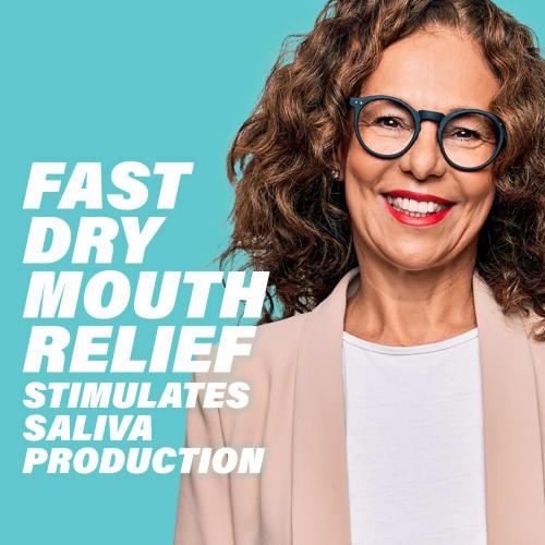 ACT Xylitol, 20-Count Dry Mouth Moisturizing Gum, Single Pack