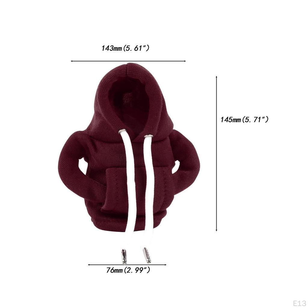 Автомобильная толстовка с переключением передач, чехол переключения передач, украшение интерьера, прочный, модный, стирается в машине