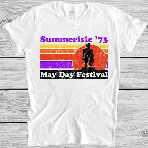 Summerisle May Day Festival 1973 The Wicker Man Movie Horror Tee T Shirt M1180