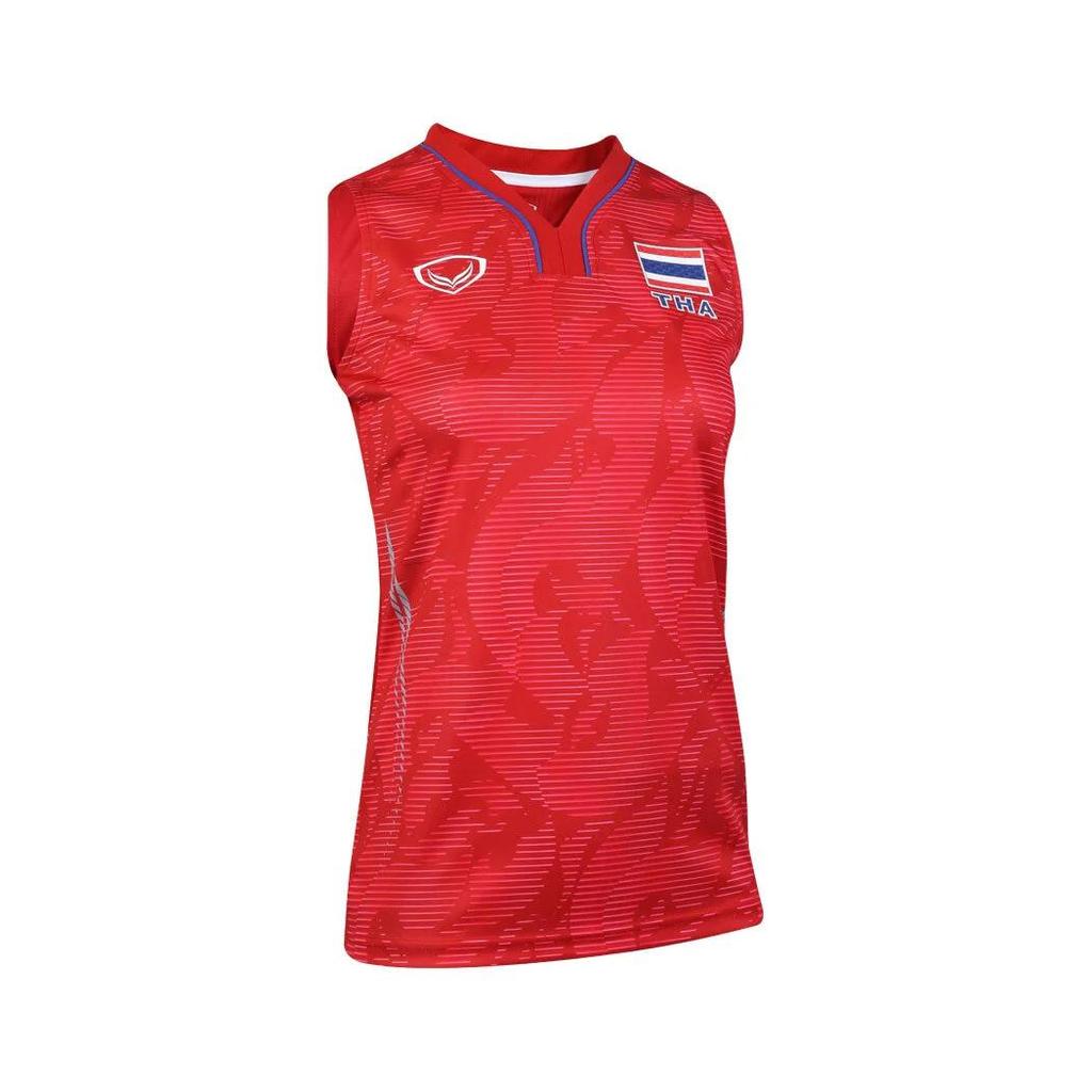 Женская волейбольная трикотажная рубашка National Grand Sport, сборная Таиланда, Азиатские игры 2022, 100% полиэстер