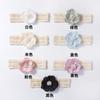New baby head flower, cute flower baby lace elastic headband, children's hair accessories headgear
