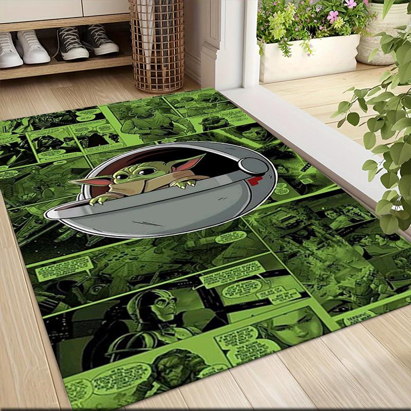 1Pc Darth Vader'S Shadow Carpet Rug Customizable Soft Washable Antislip Home Living Room Sofa Mats Personalized Rug 0917170