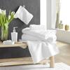 Serviette ou drap de bain 90 x 150 cm Tendresse blanc