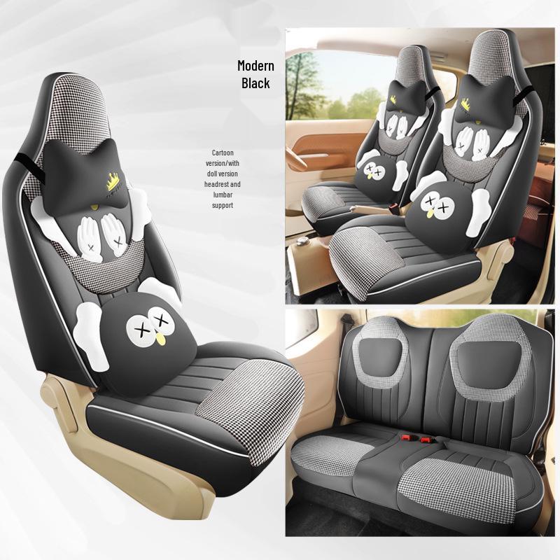 New Wuling Hongguang Mini Third Gen Car Seat Cushion: All-Season One-Piece Set