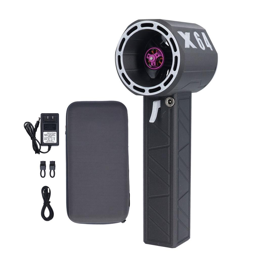 Воздуходувка Jet Dry Blower, мощная тяга 1400 г, плавная регулировка скорости, аккумулятор 8000 мАч, промышленная турбовоздуходувка 