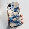 Чехол для ZTE Blade V50 Vita Черный ТПУ Силикон Роскошный Милый Крутой Цветочный Чехлы для Телефона для Blade V 50 Vita V50Vita Бампер Мягкое Покрытие
