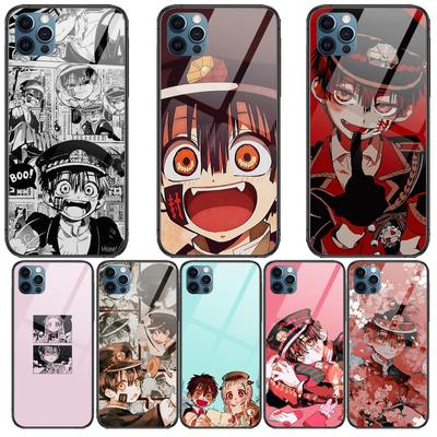 Чехол-стекло в стиле аниме «Hanako-Kun» для iPhone 13 12 11 Pro Max 12Pro XS Max XR X 7 8 Plus SE 2020 mini, закаленная задняя часть