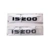 ABS Car Body Side Emblem Styling for Lexus IS200 IS350 IS250 IS300 Rear Trunk Badge Decal Decoration