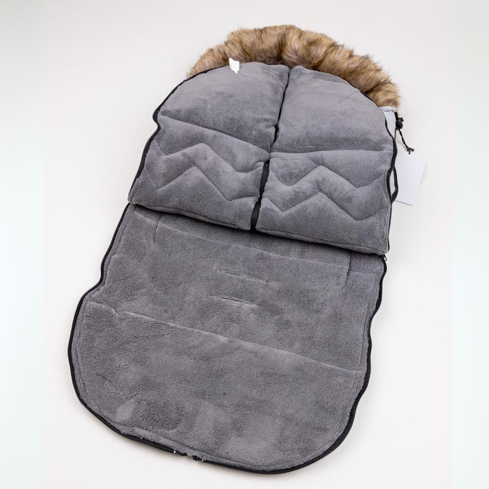 Baby sleeping bag for a sled for a gondola stroller, winter warm 5-in-1 thick sleeping bag