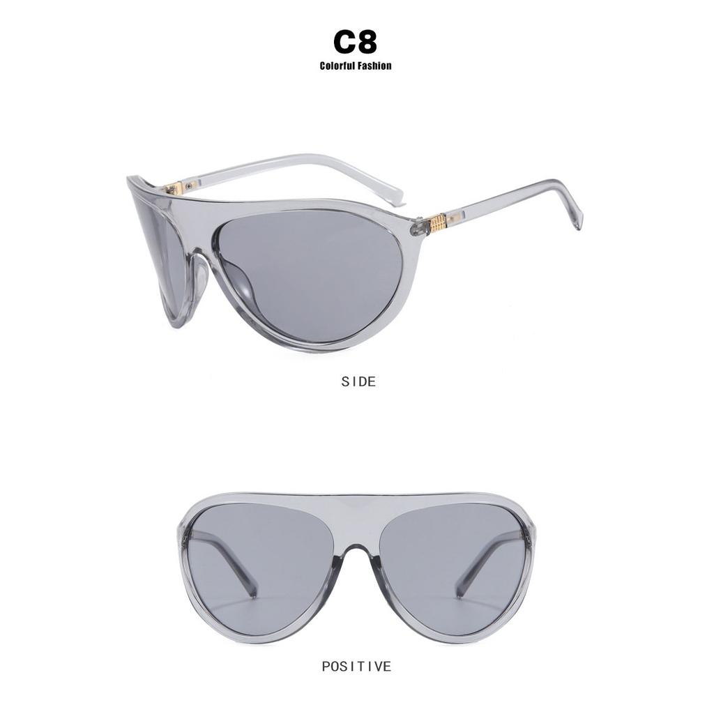 Персонализированные солнцезащитные очки с большой оправой, новые солнцезащитные очки для отдыха на открытом воздухе