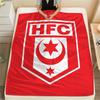 1PC Hallescher FC Patterned Flannel Blanket Suitable For All Seasons for Home Decor Warmth and Comfort Gifts Holiday Present