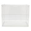 Clear Display Case for Miniature Figures PET Stackable Display Box with Magnetic Door Detachable