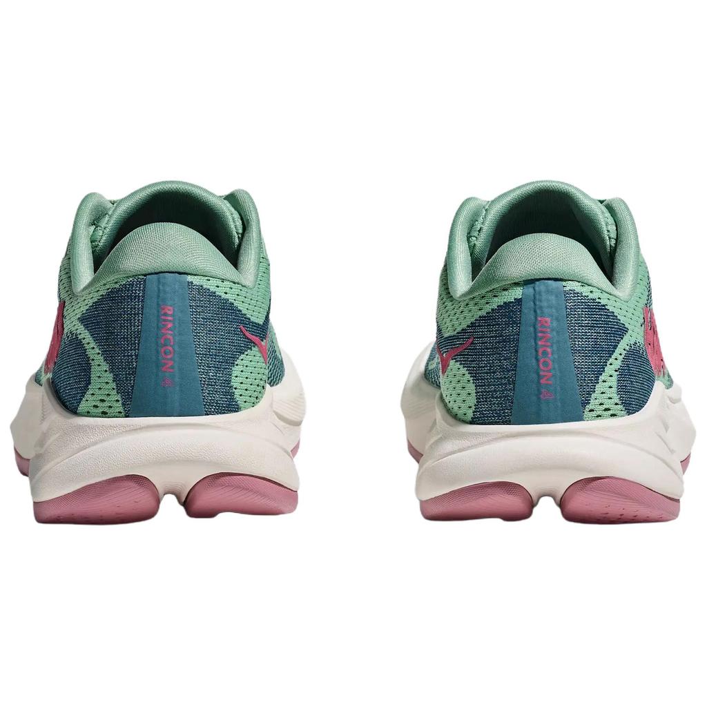 Hoka One One Rincon 4 Удобные Мягкие Повседневные Беговые Кроссовки Женские Кроссовки Зеленые 1155131-JTL