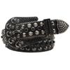 Большая Пряжка для Женского Ремня с Черепом Инкрустация Бриллиантами Ремень Ремень Европейский и Американский Стиль Край Бусины Панк Тренд