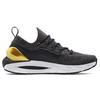 Under Armour HOVR Phantom 2 IntelliKnit Metallic Jet Grey Gold Men Sneakers Black 3025353-100