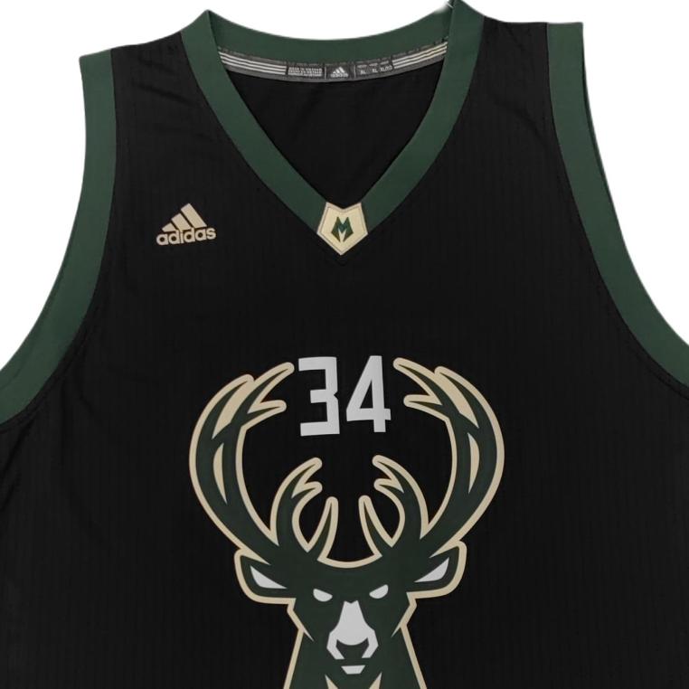 adidas НБА 34 Яннис Адетокумбо Милуоки Бакс Ретро Swingman Версия для фанатов V-образный вырез Без рукавов Баскетбольная майка Унисекс майка AL6990