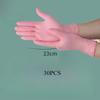 30PCS Disposable Gloves PVC Latex Rubber Nitrile Highly Elastic Protective for Beauty Kitchen Baking Cleaning Film for Wholesale