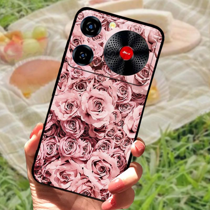 For ZTE Nubia Music Case Shockproof TPU Silicon Black Bumper Cover For ZTE Nubia Music Phone Cases Cute Back Cover Fundas Capa