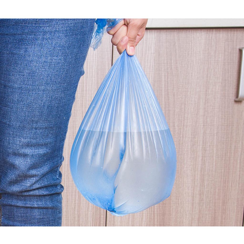 5 рулонов 100 шт. мешки для мусора, прочные одноразовые пластиковые бытовые кухонные мешки для мусора