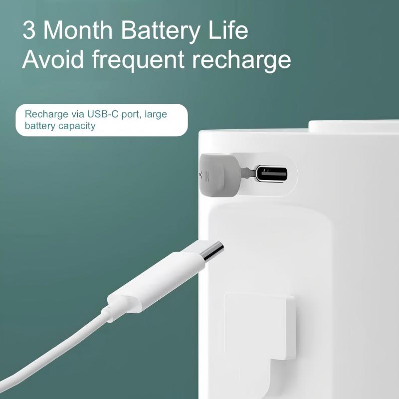 400 мл IPX5 Водонепроницаемая настенная бесконтактная машина-санитайзер для мытья рук Интеллектуальный электрический автоматический сенсорный дозатор мыла