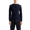 EMPORIO ARMANI Logo Flocked Crewneck Knitted Jumper EM00051-5AF12177-UB109