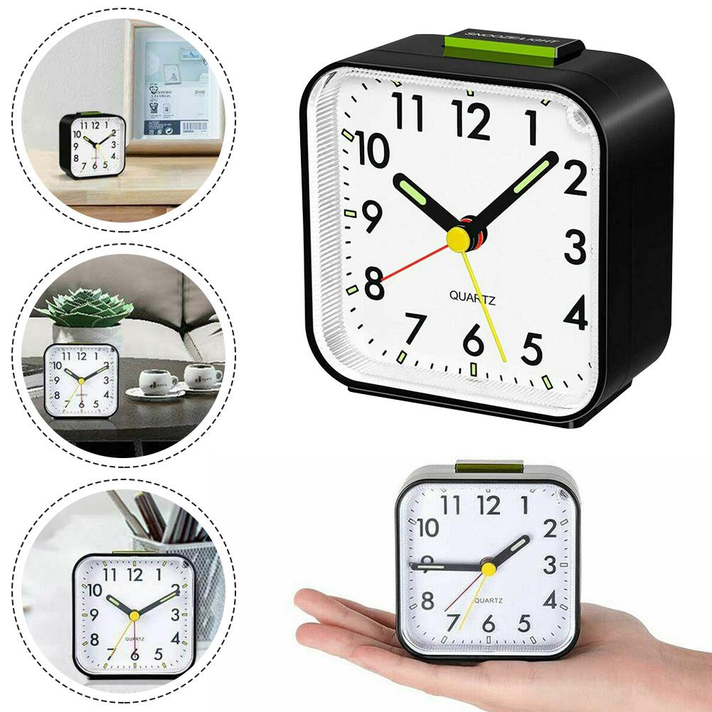 1PC Bedroom Alarm Clock Small Alarm Clock Silent Alarm