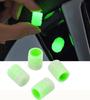 Glow-in-the-dark Tire Valve Caps for Cars, Motorcycles, and Electric Vehicles