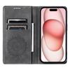 Style-010 For iPhone 16 Case Magnetic Closing Leather Phone Cover Pattern Imprinted