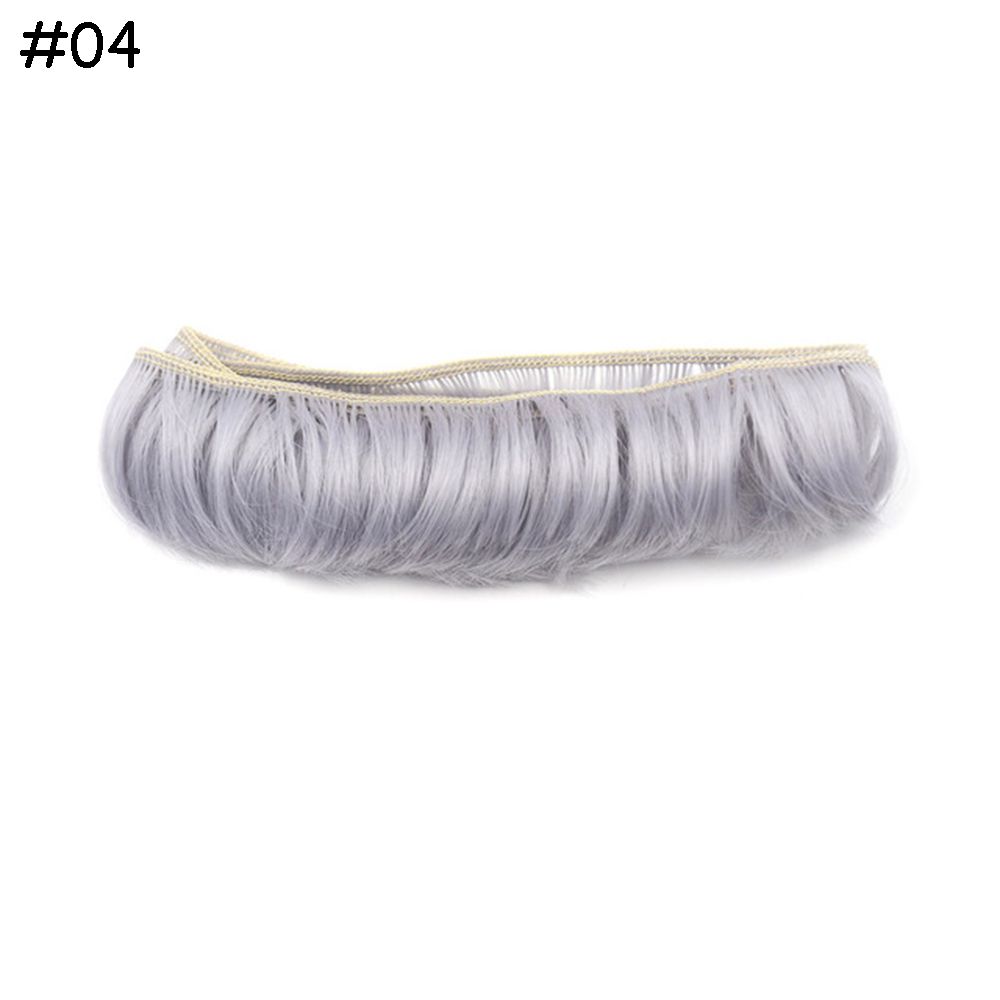 5CM Kids Gifts Accessories 1/6 1/4 1/3 Short Curly Wigs Toy Toupee Doll Fringe Hair Mini Tresses