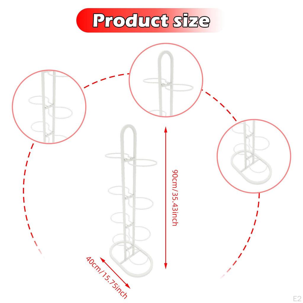 Organizer Vertical Stand for Soccer And Basketball in Garage